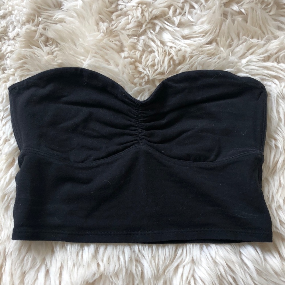 Black Crop top bra